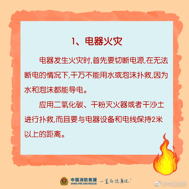 家庭消防科普：哪些火災不能用水撲滅？(pic2)